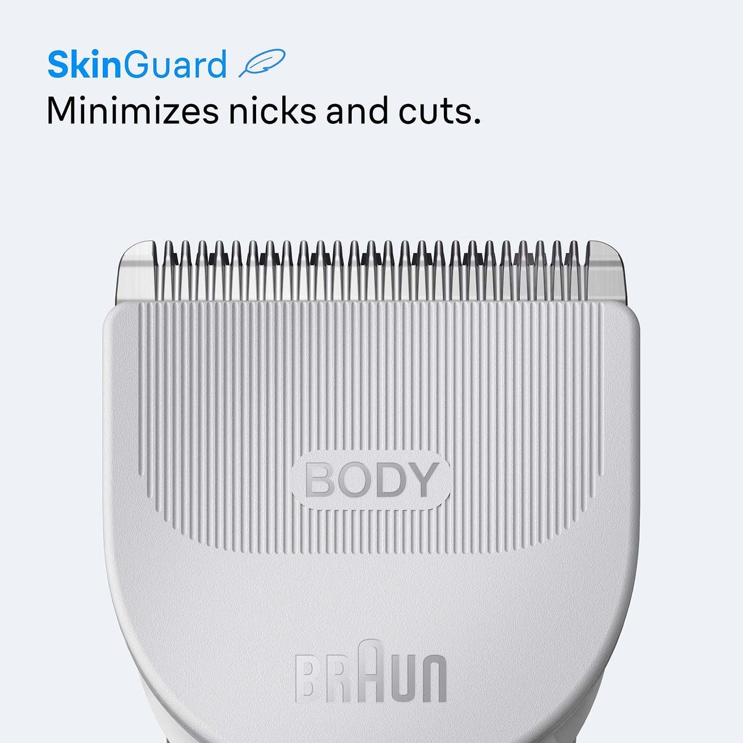 Body Groomer, Gentle Grey, Cordless Use