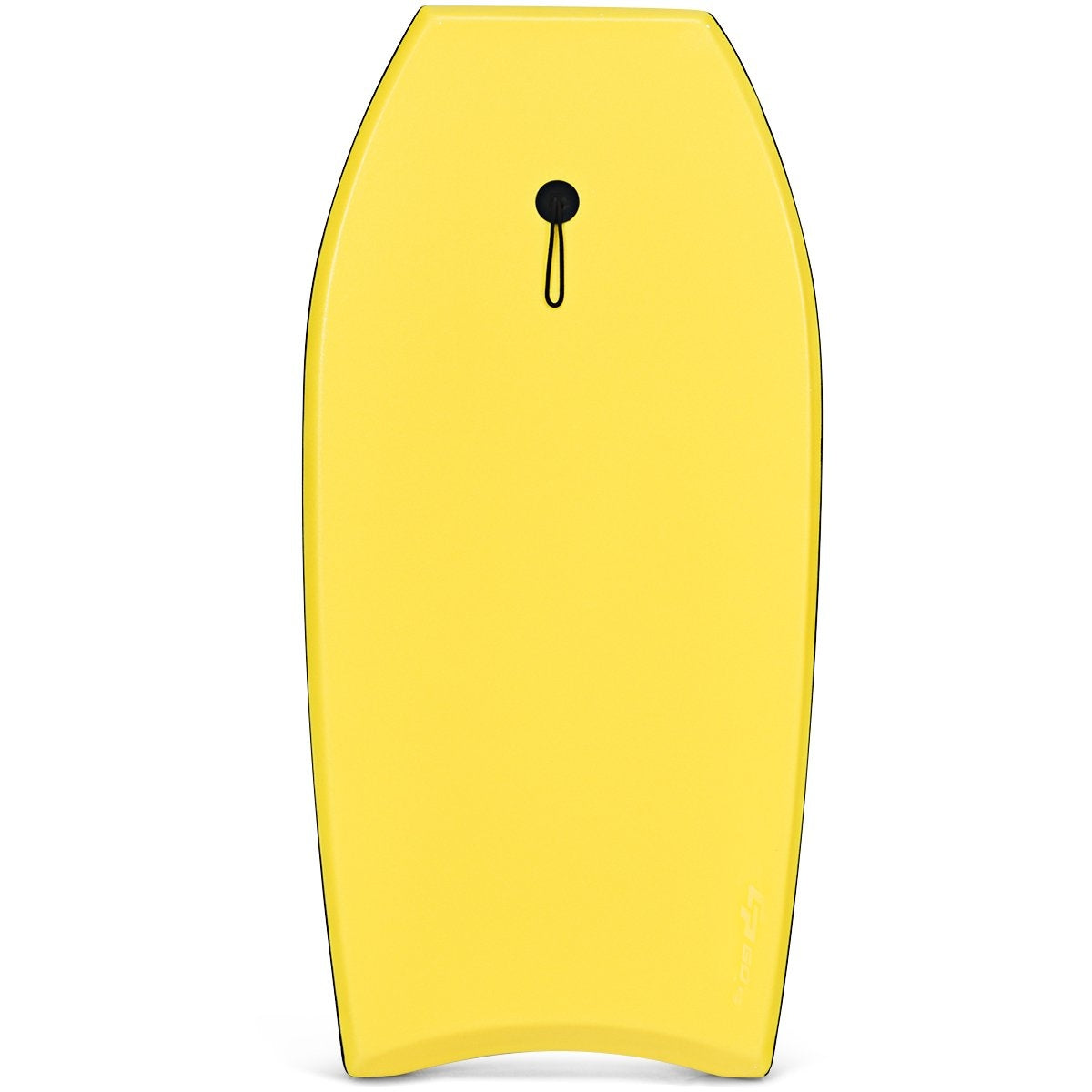 Bodyboard lightweight swimming board with EPS core & XPE surface for children & adults 106cm yellow