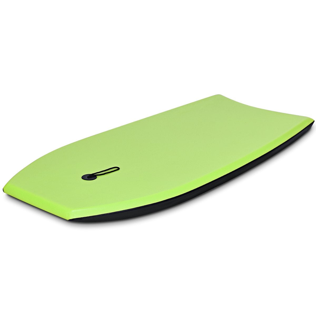 Bodyboard lightweight swimming board with EPS core & XPE surface for the beach for children & adults 106cm green