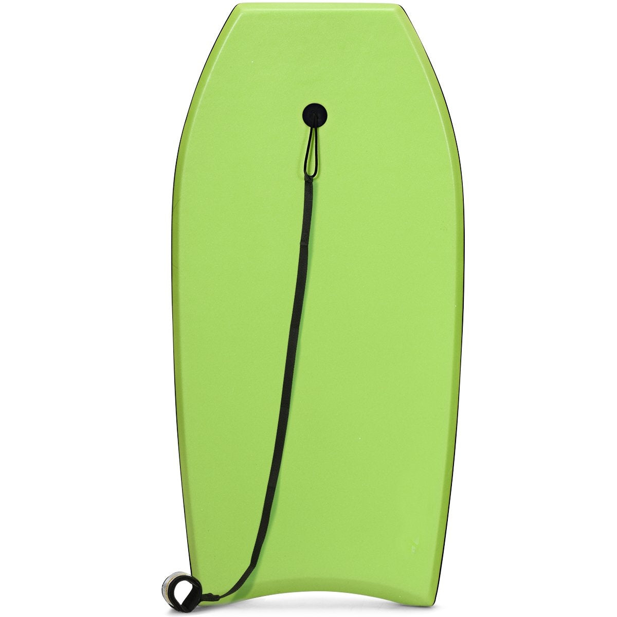 Bodyboard lightweight swimming board with EPS core & XPE surface for the beach for children & adults 106cm green