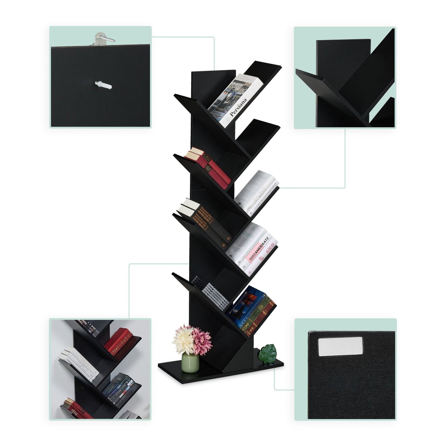 Bookcase 9 levels