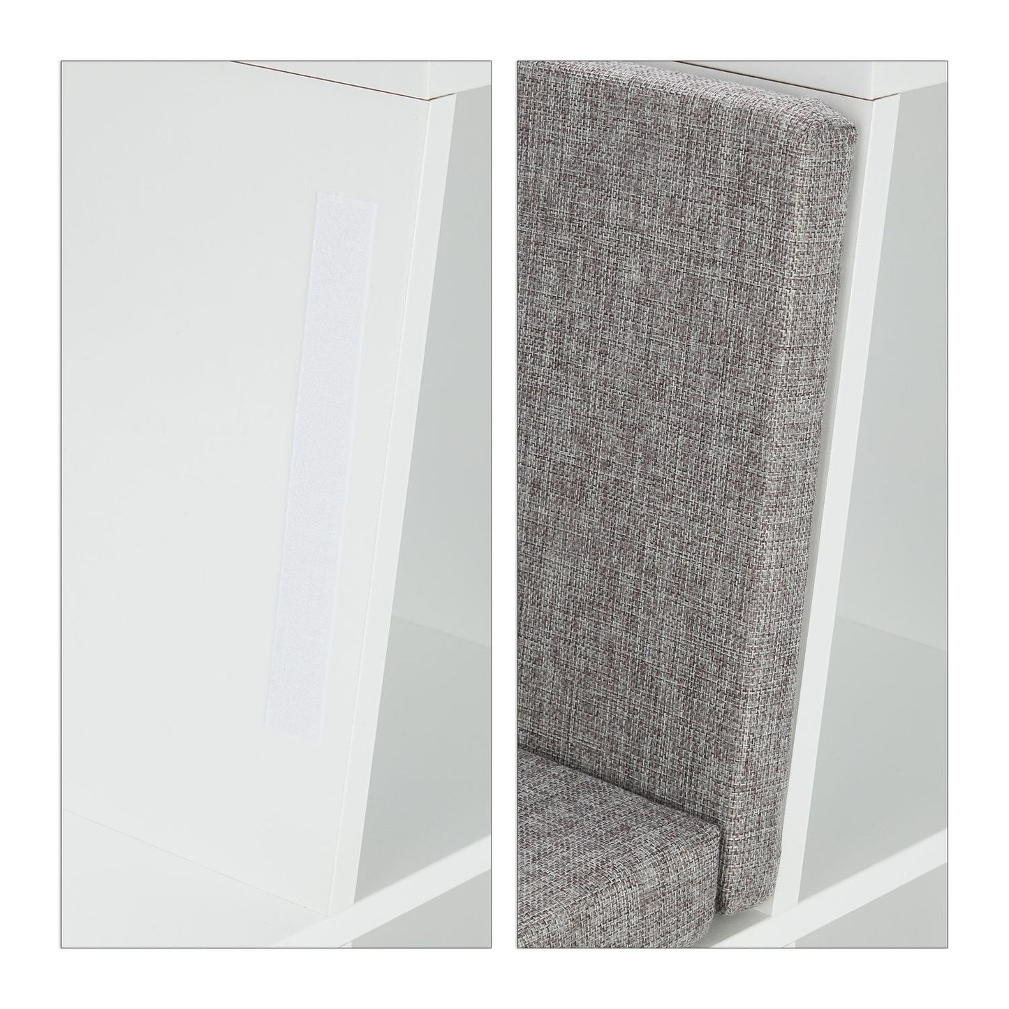 Bookcase with Seat Cushion