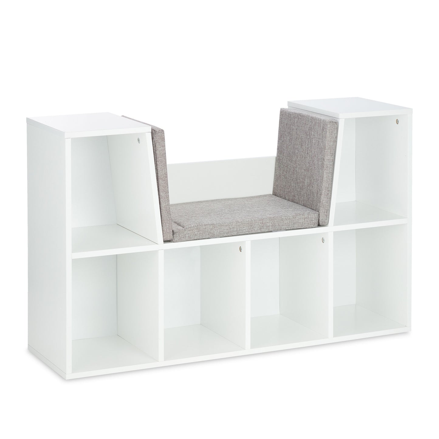 Bookcase with Seat Cushion