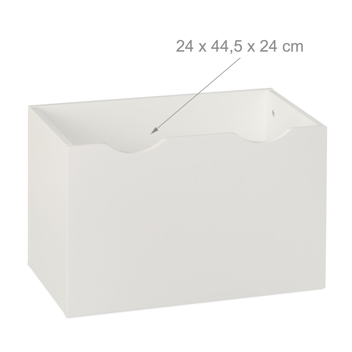 Bookshelf for children with toy box