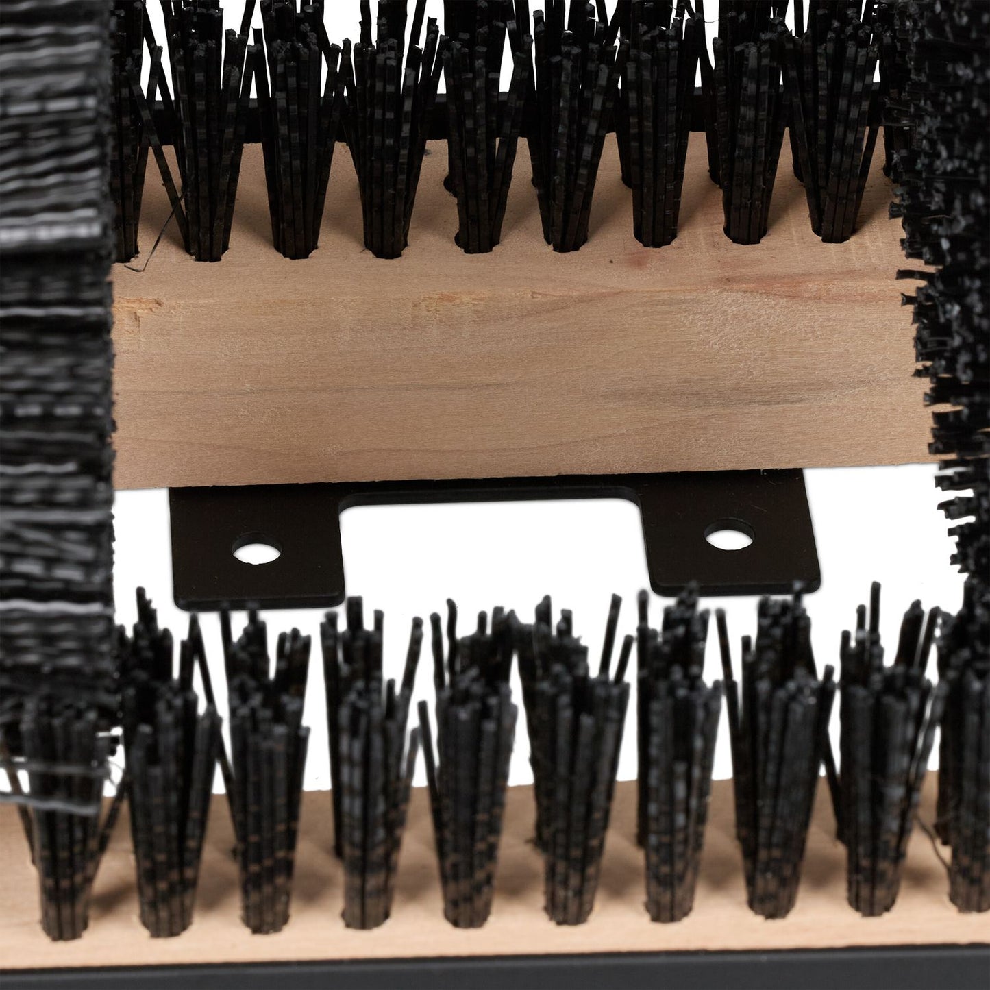 Boot Scraper with Triple-Sided Cleaning Brushes