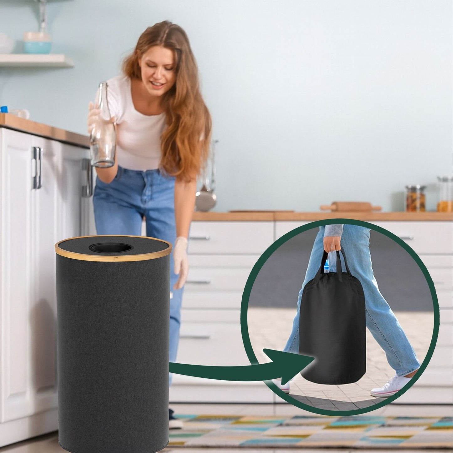 Bottle Collector 100L – Washable, Durable, Easy Transport