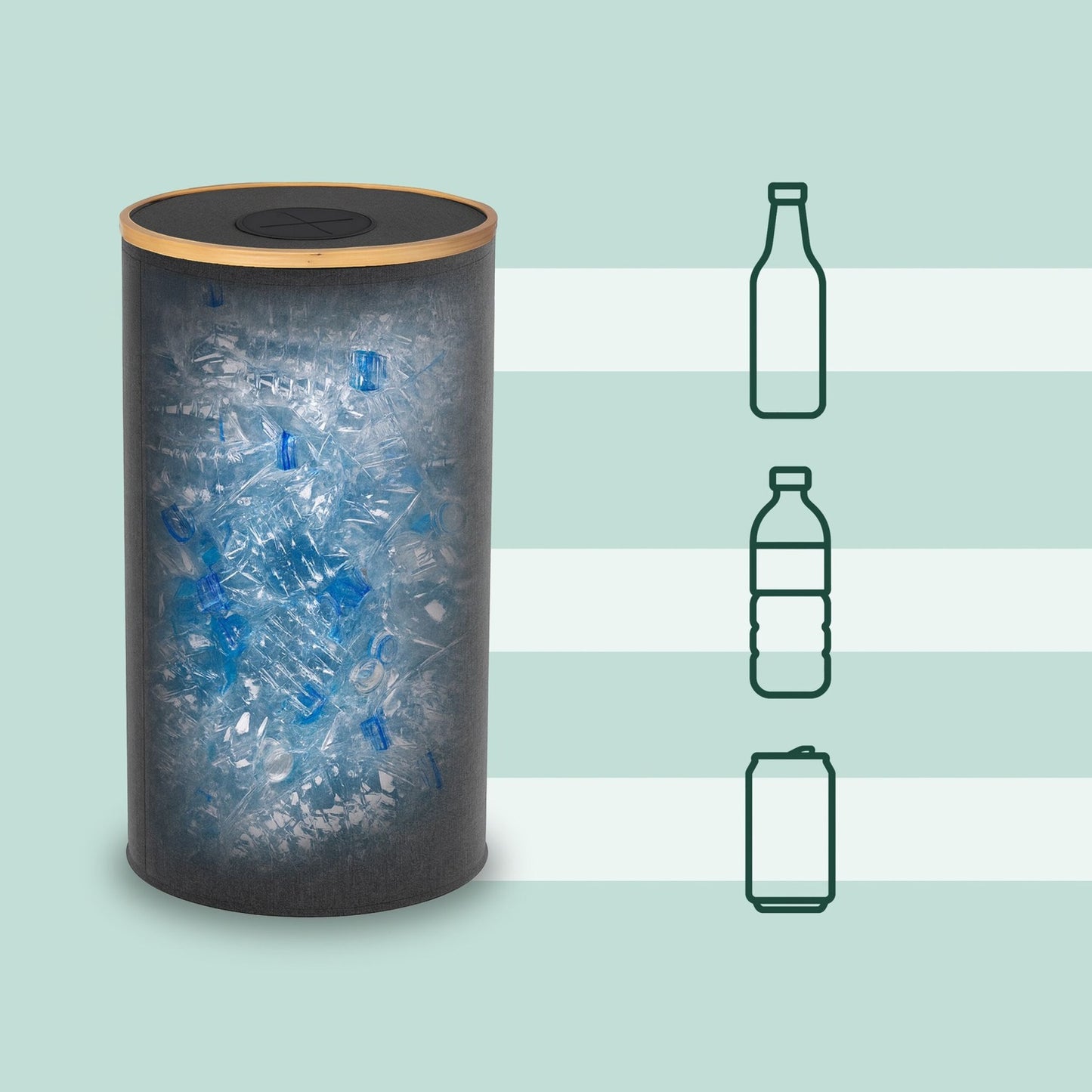 Bottle Collector 100L – Washable, Durable, Easy Transport
