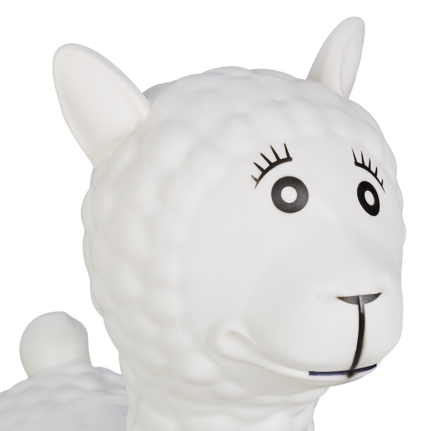 Bouncy Animal Llama in cream white