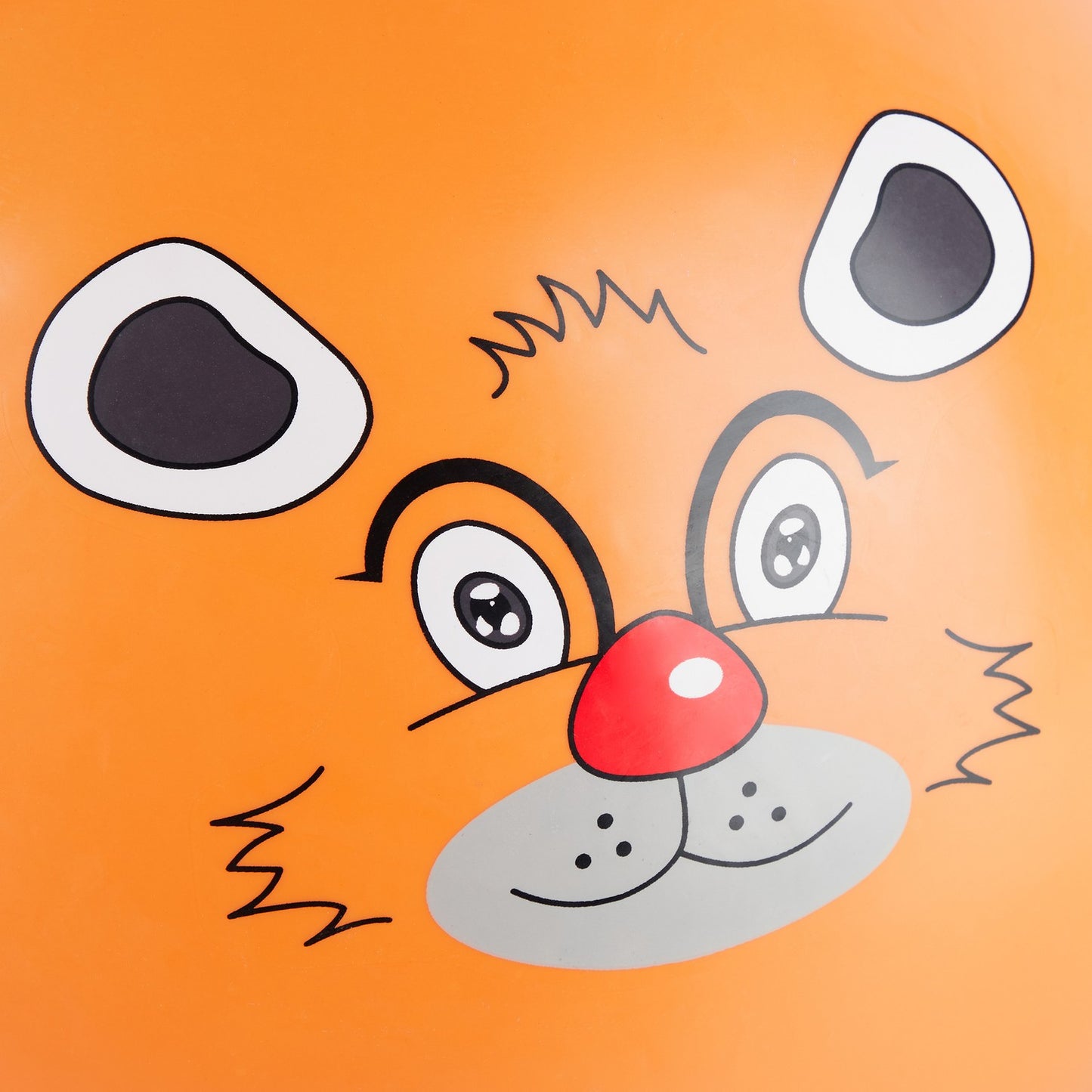 Bouncy ball for children with animal motifs