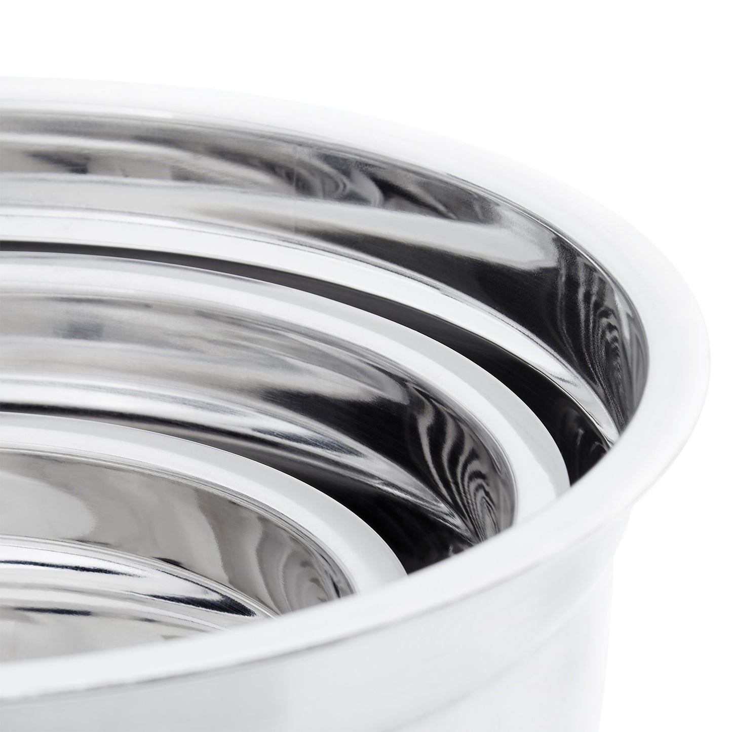 Bowl set 3 parts with non-slip base