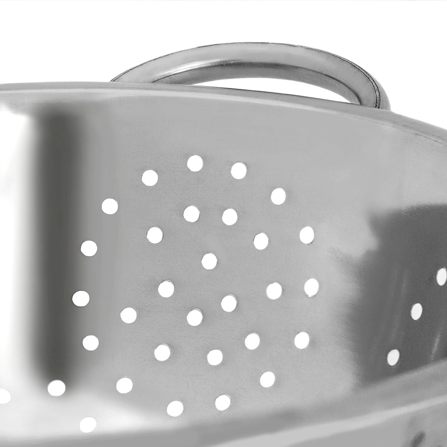 Bowl set in stainless steel