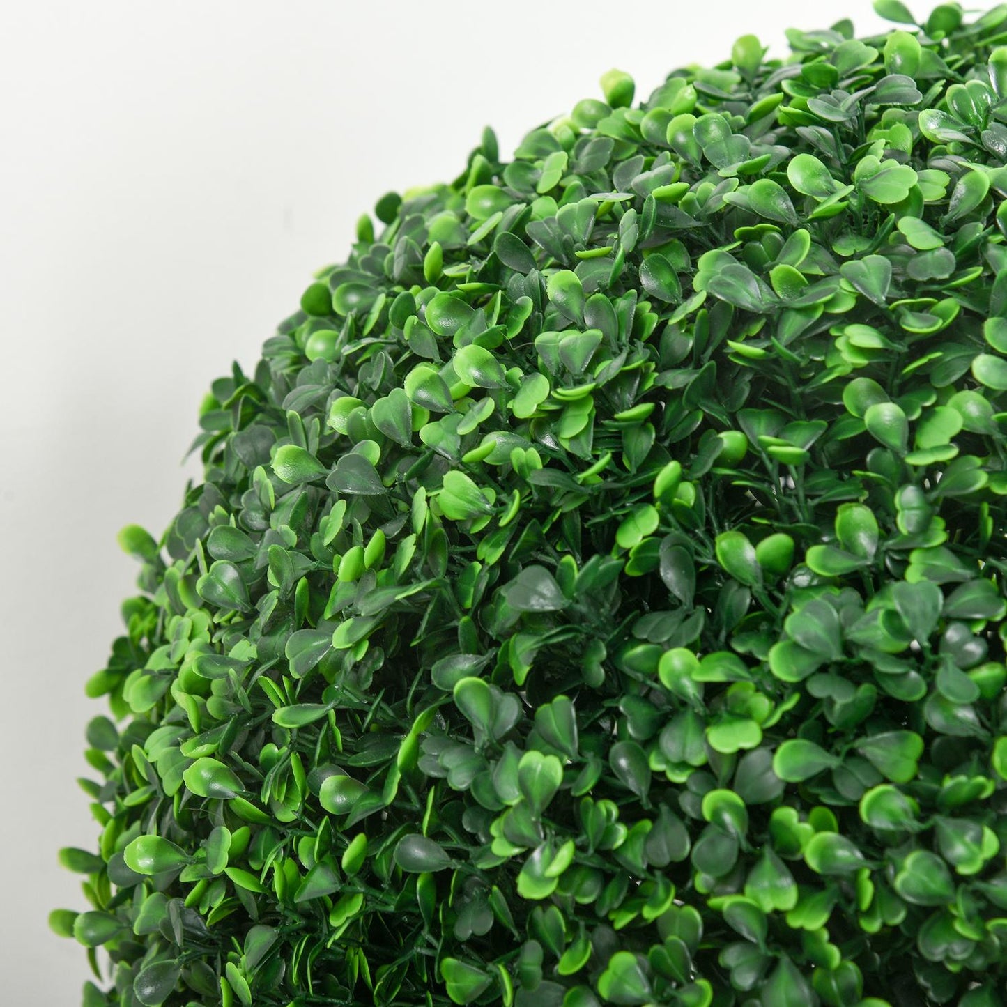 Artificial Boxwood Balls, Set of 2 - UV Resistant, Green