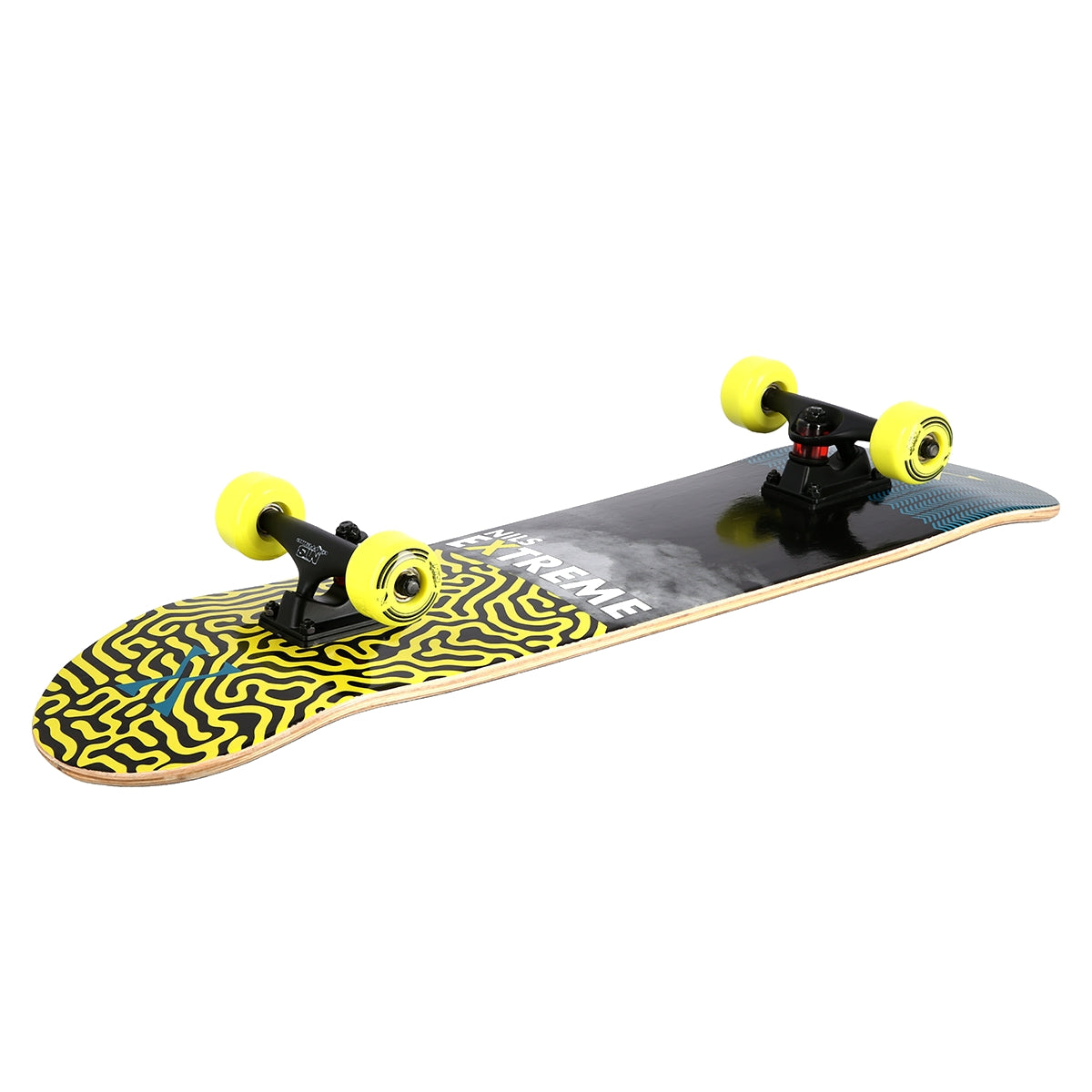 Brain Skateboard, 31"" Maple Deck, Double Kick