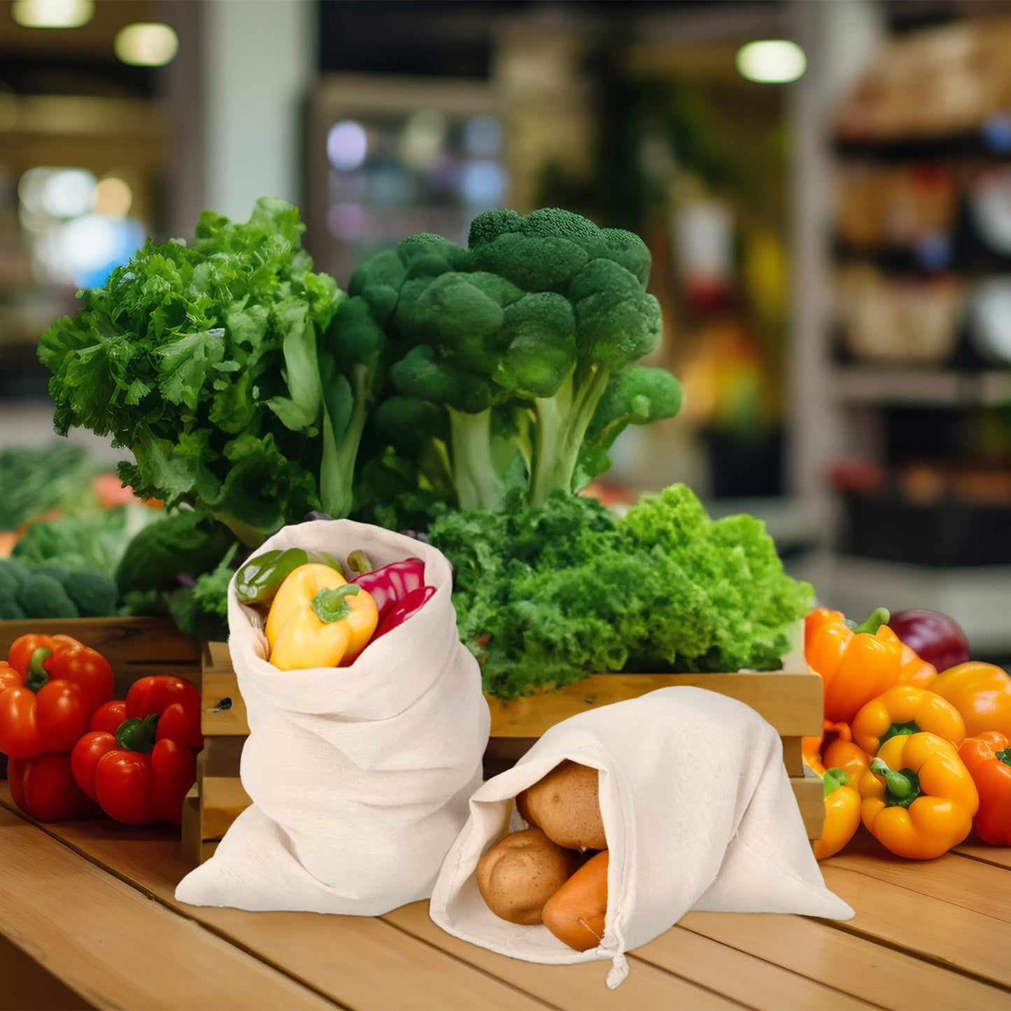 Bread bag set of 4