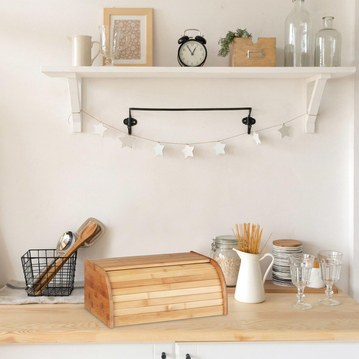 Bread box bamboo