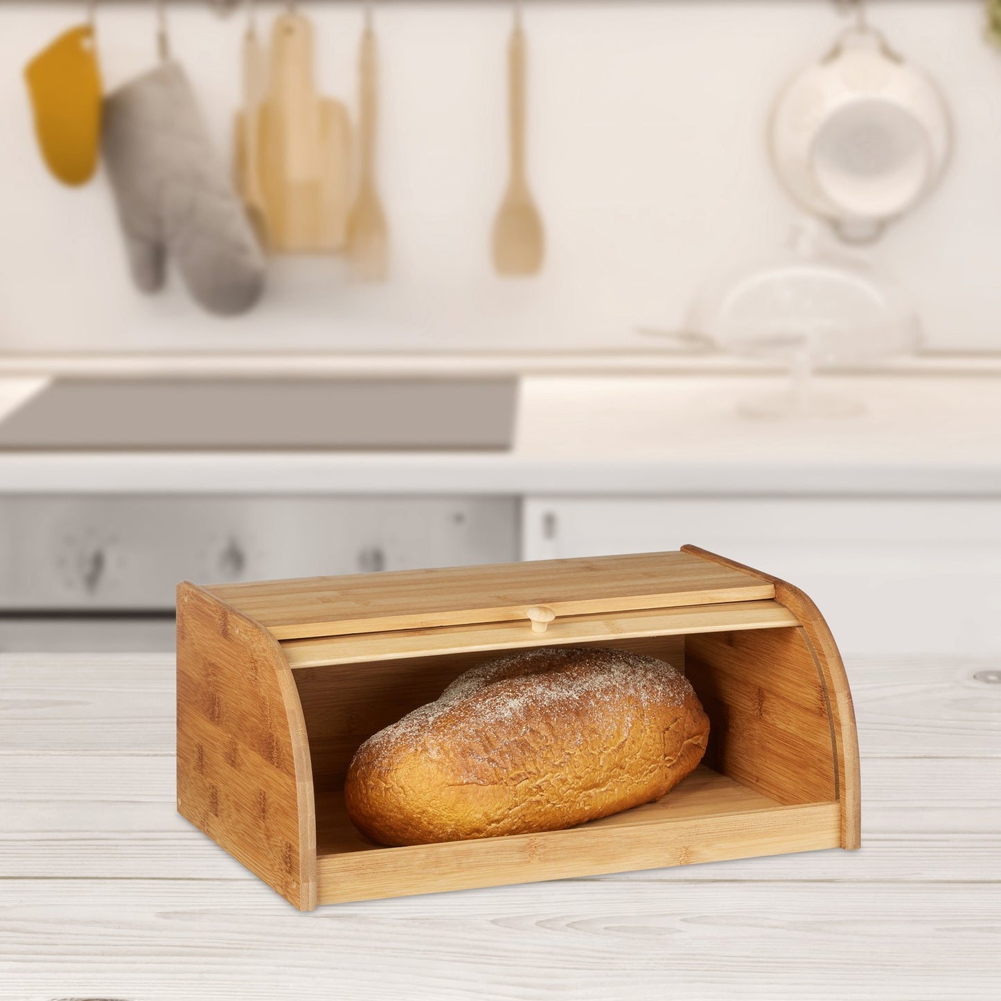 Bread box bamboo