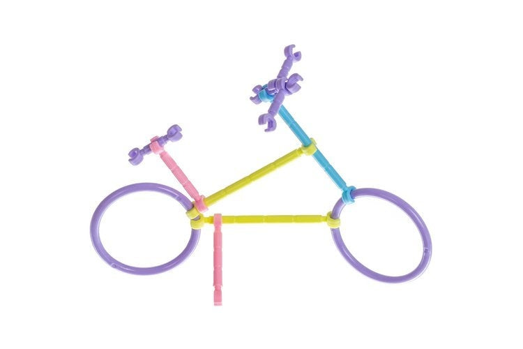 Bricks - straws - construction figures - 1000 pcs
