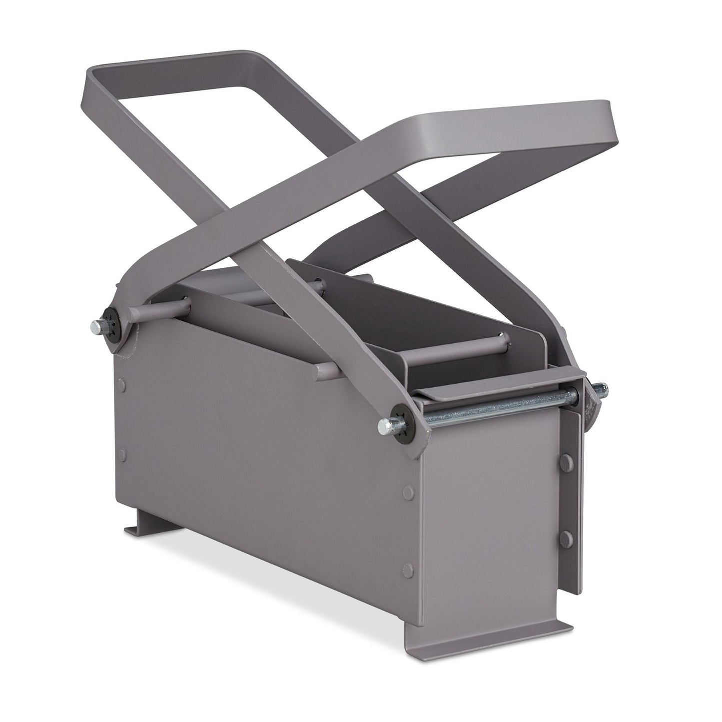 Briquette press for gray paper