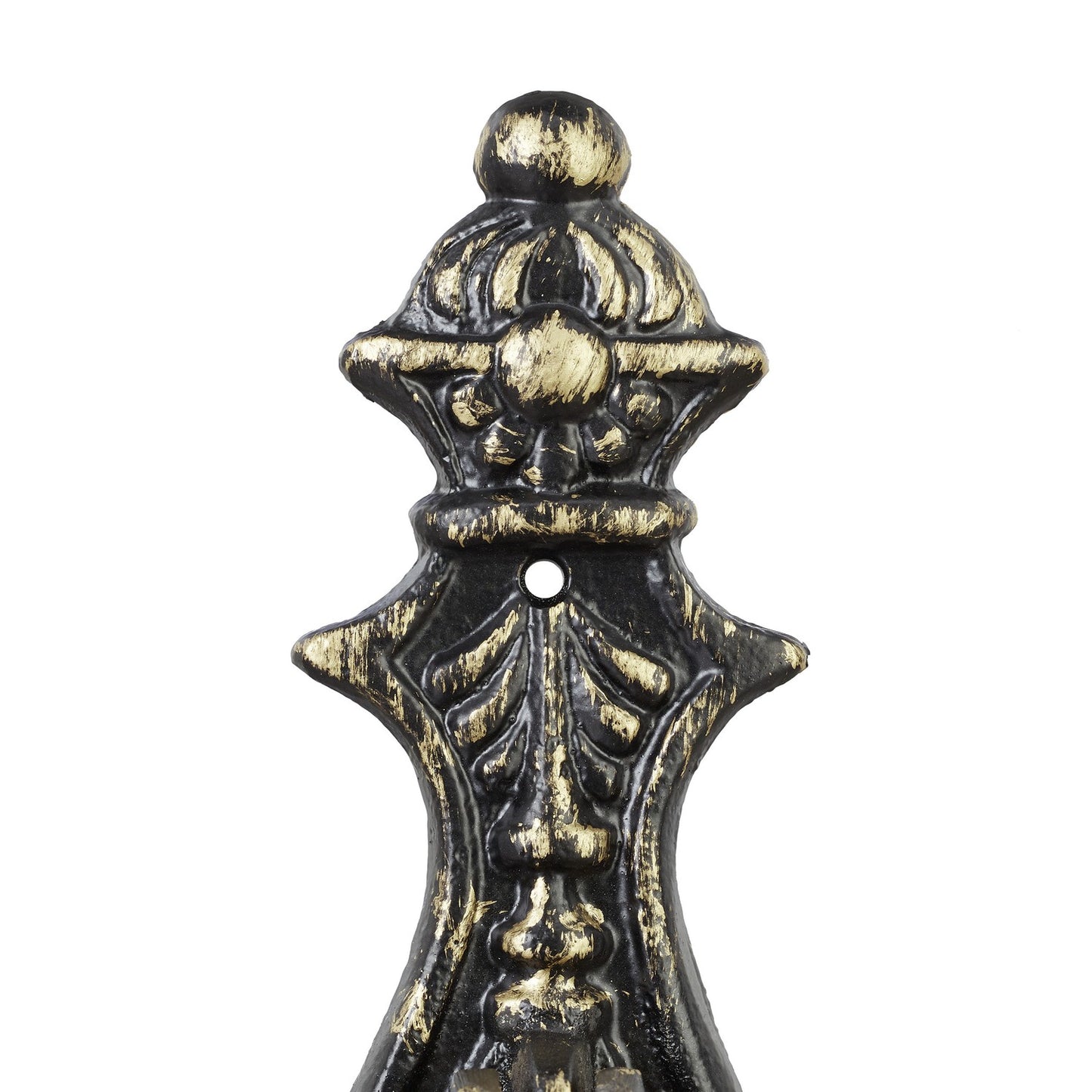 Bronze colored door knocker