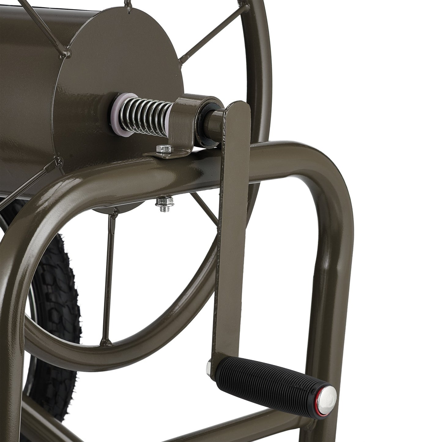 Brown Hose Trolley with Basket