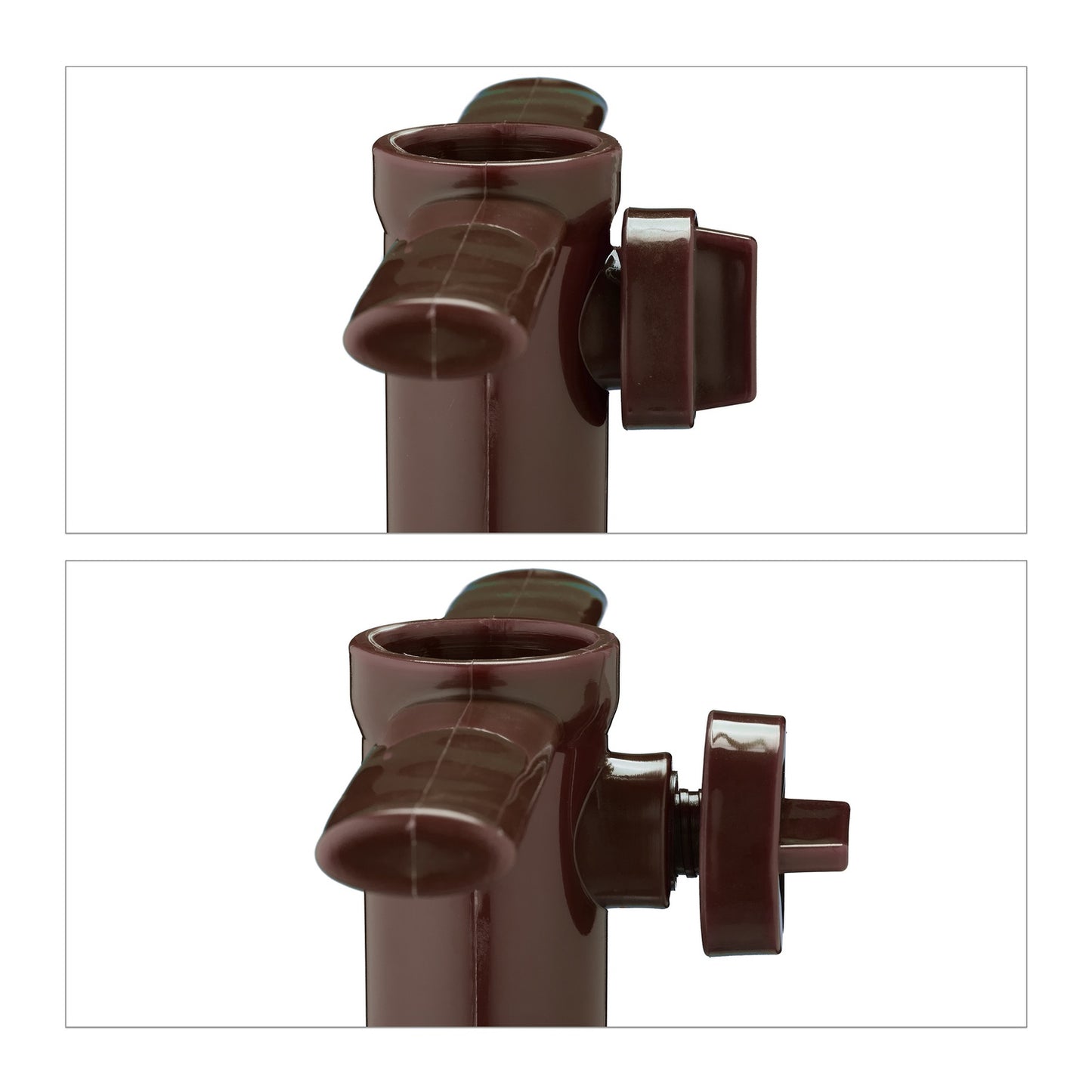 Brown Parasol Screw-in Holder