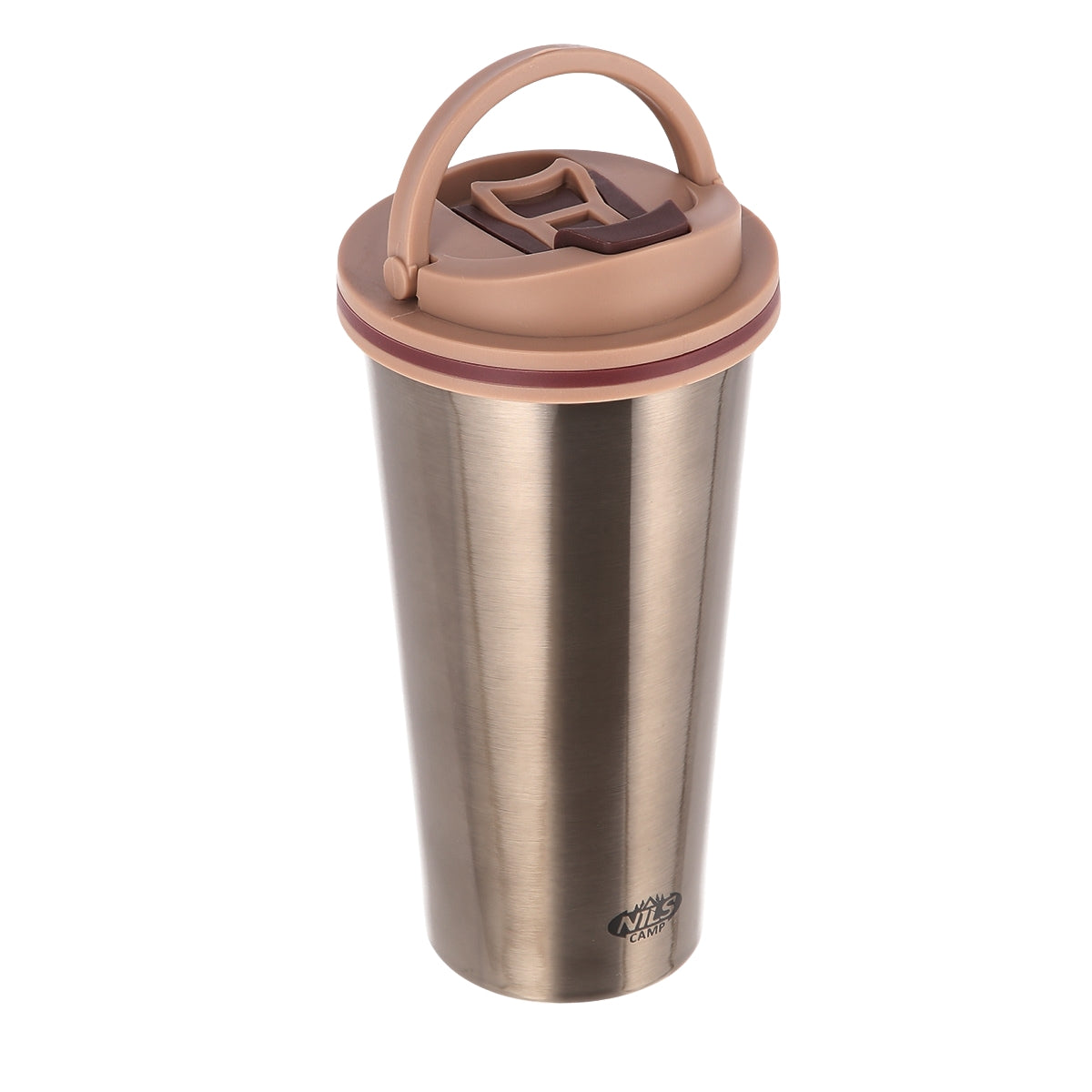 Brown Thermal Cup – Insulated, Reusable, 18 oz