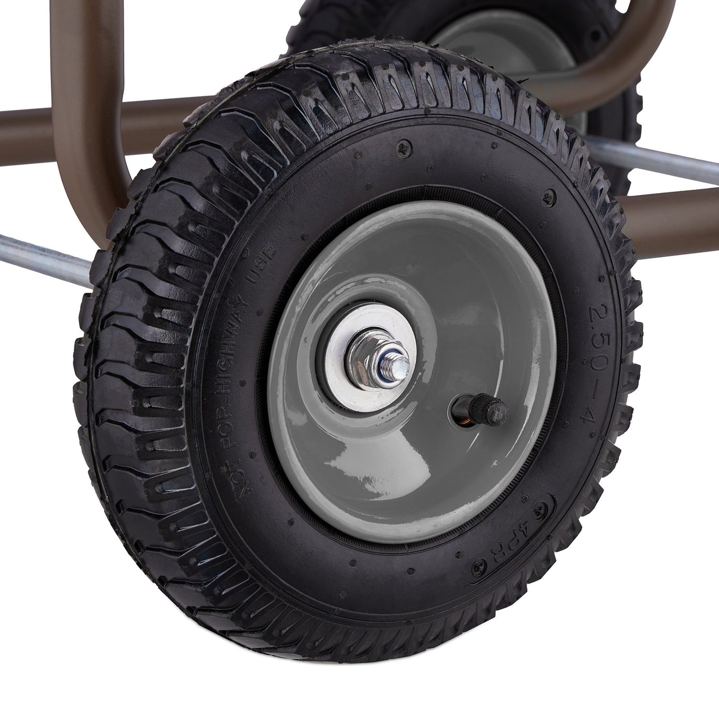 Brown hose cart for 60 m