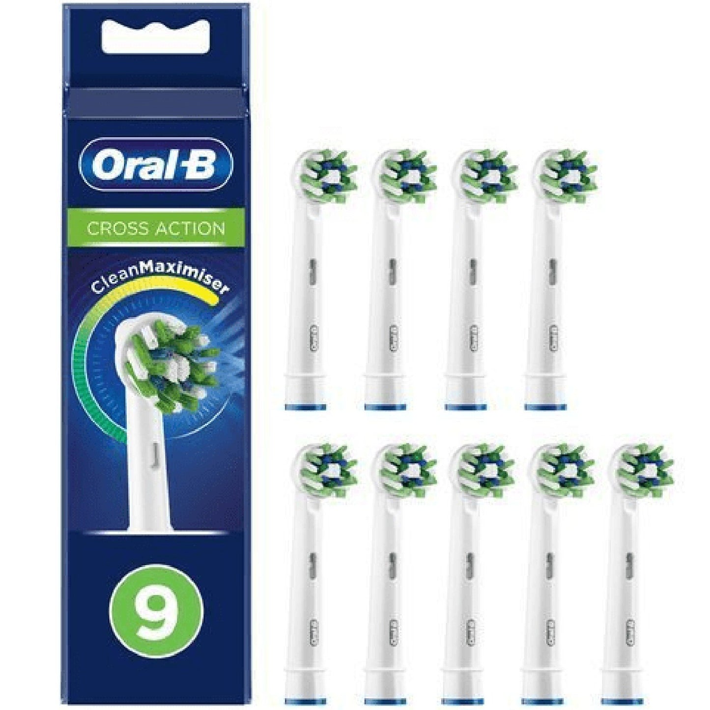Brush head Cross Action 3+3+3pcs