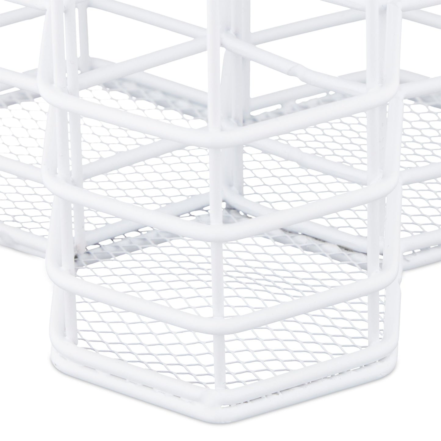Brush holder with 3 compartments