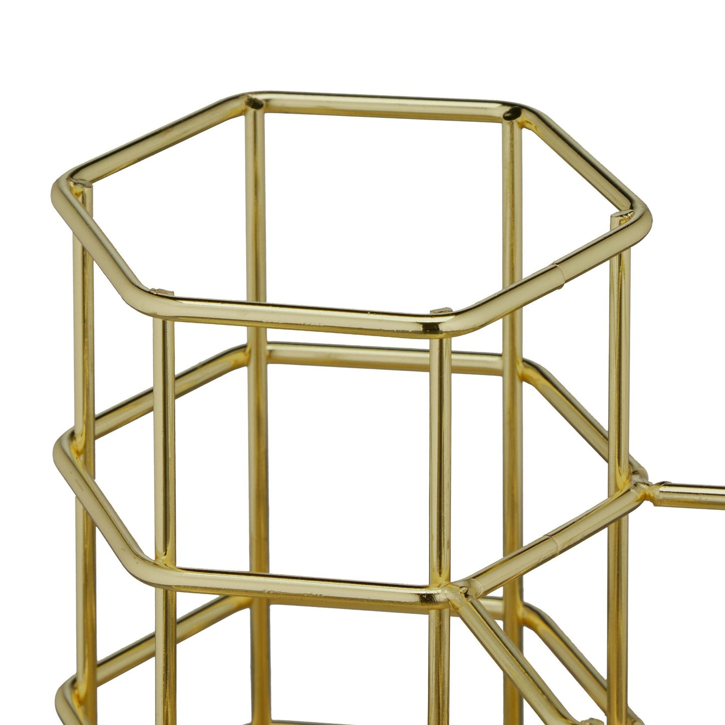 Brush holder with 3 compartments