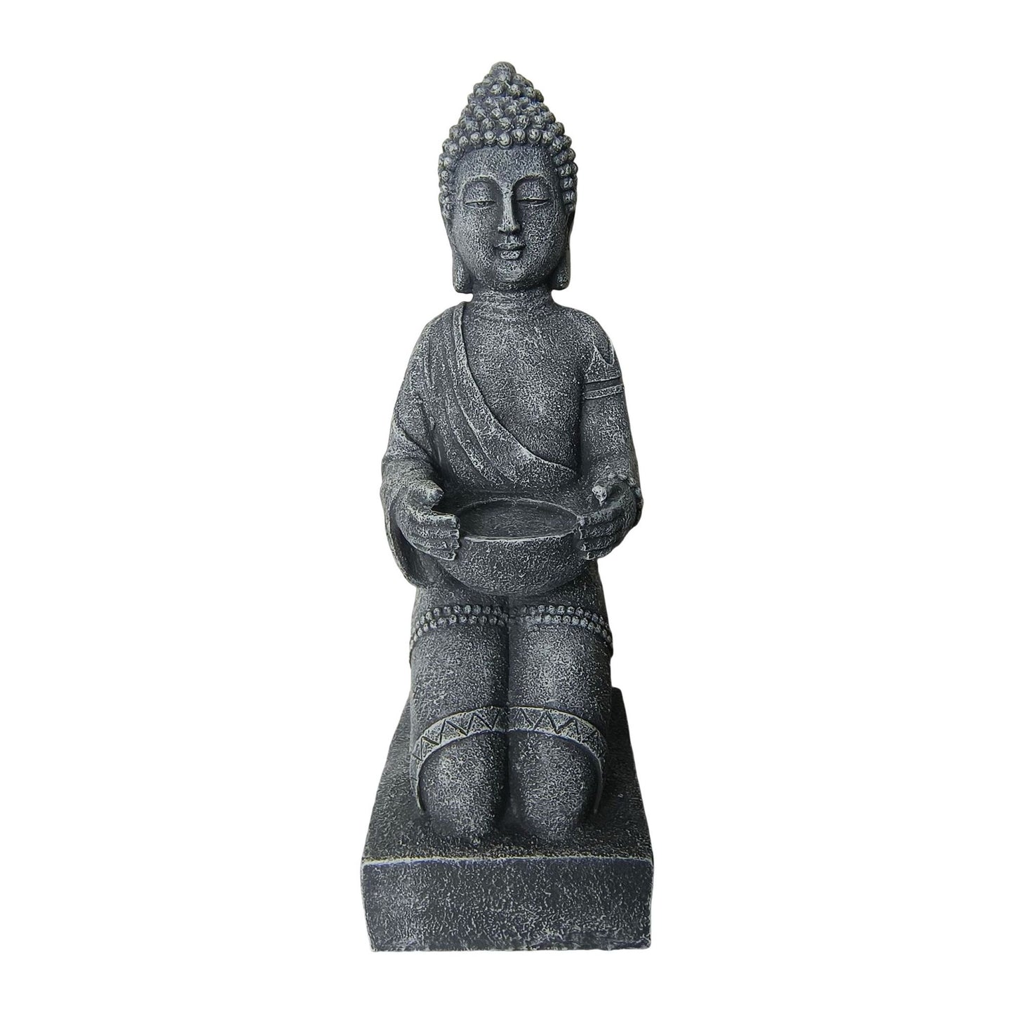 Buddha Statue 43cm, Polyresin, Weatherproof