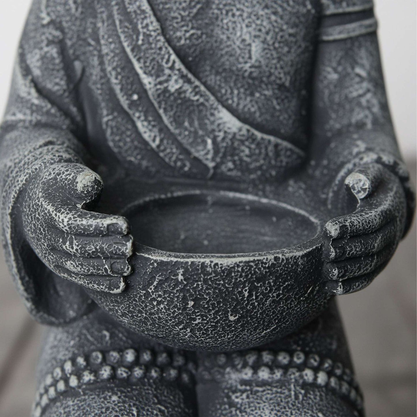 Buddha Statue 43cm, Polyresin, Weatherproof