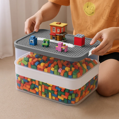 Building Block Box - 2 levels Kruzzel 25756