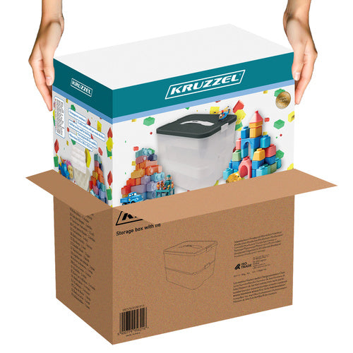 Building Block Box - 2 levels Kruzzel 25756