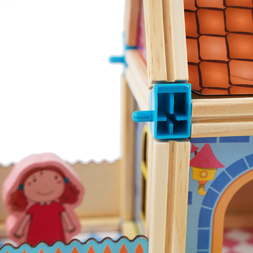 Building Blocks House Set, 268 Pieces, Ages 3+