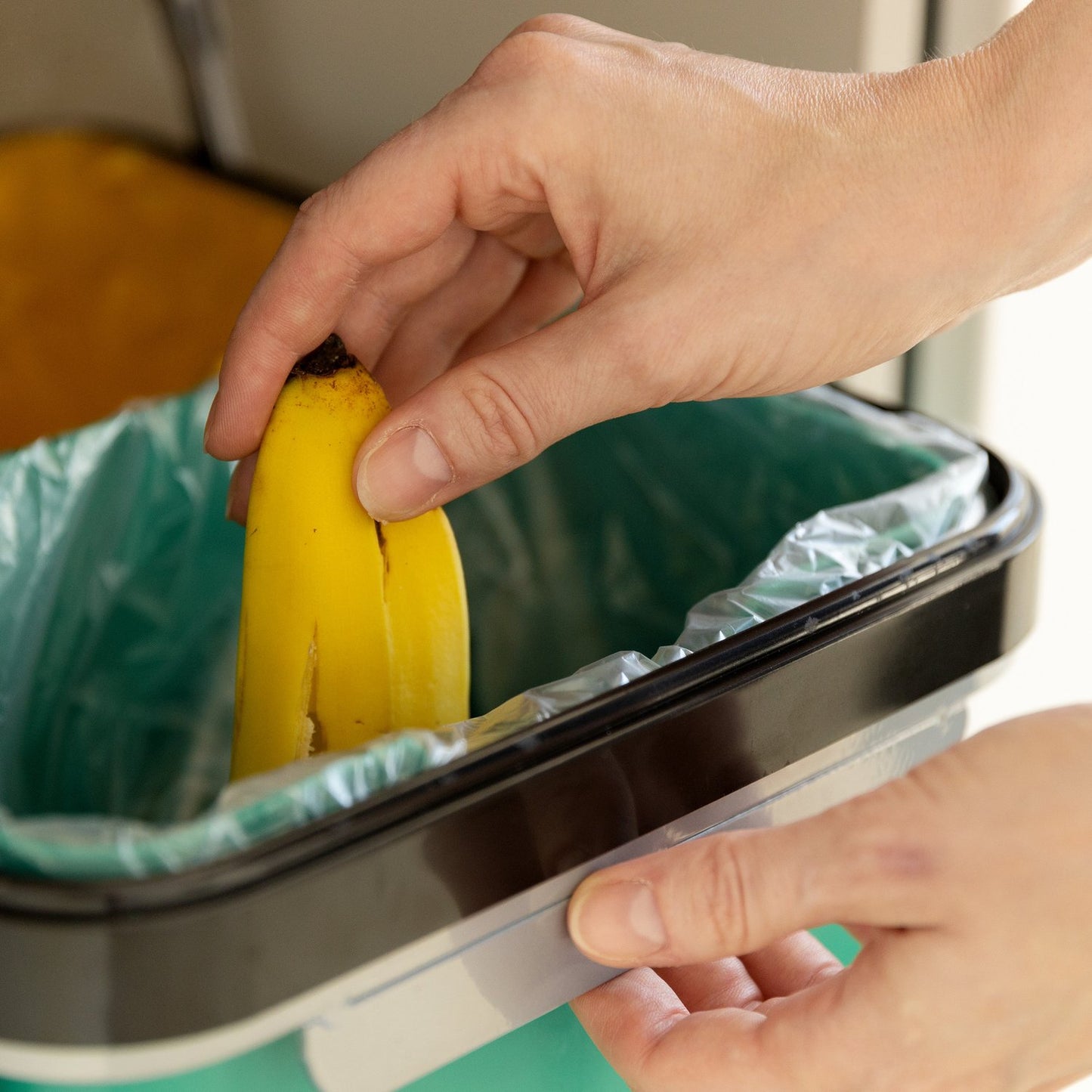 Built-in kitchen bin
