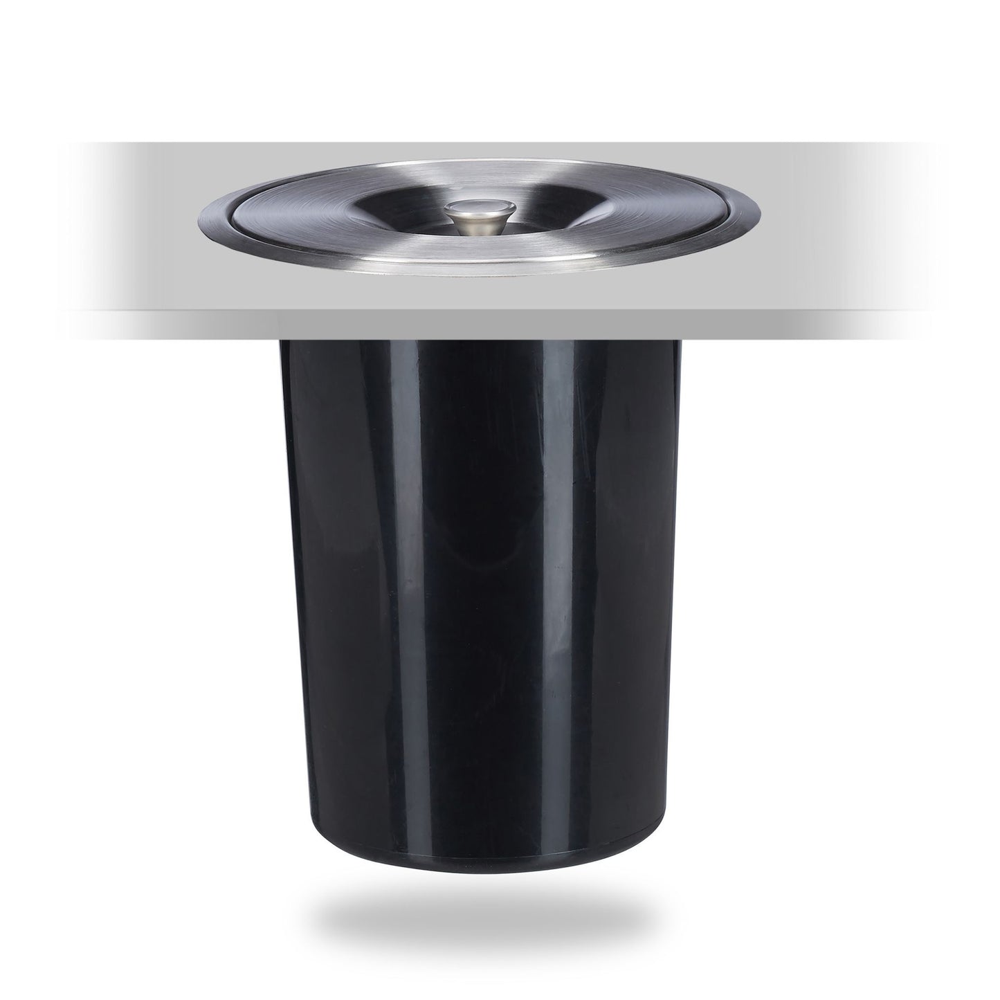Built-in trash can for worktop
