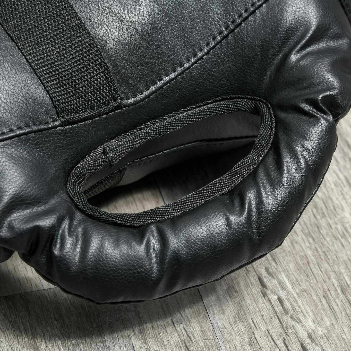 20 kg Bulgarian weight training bag, black metallic sand