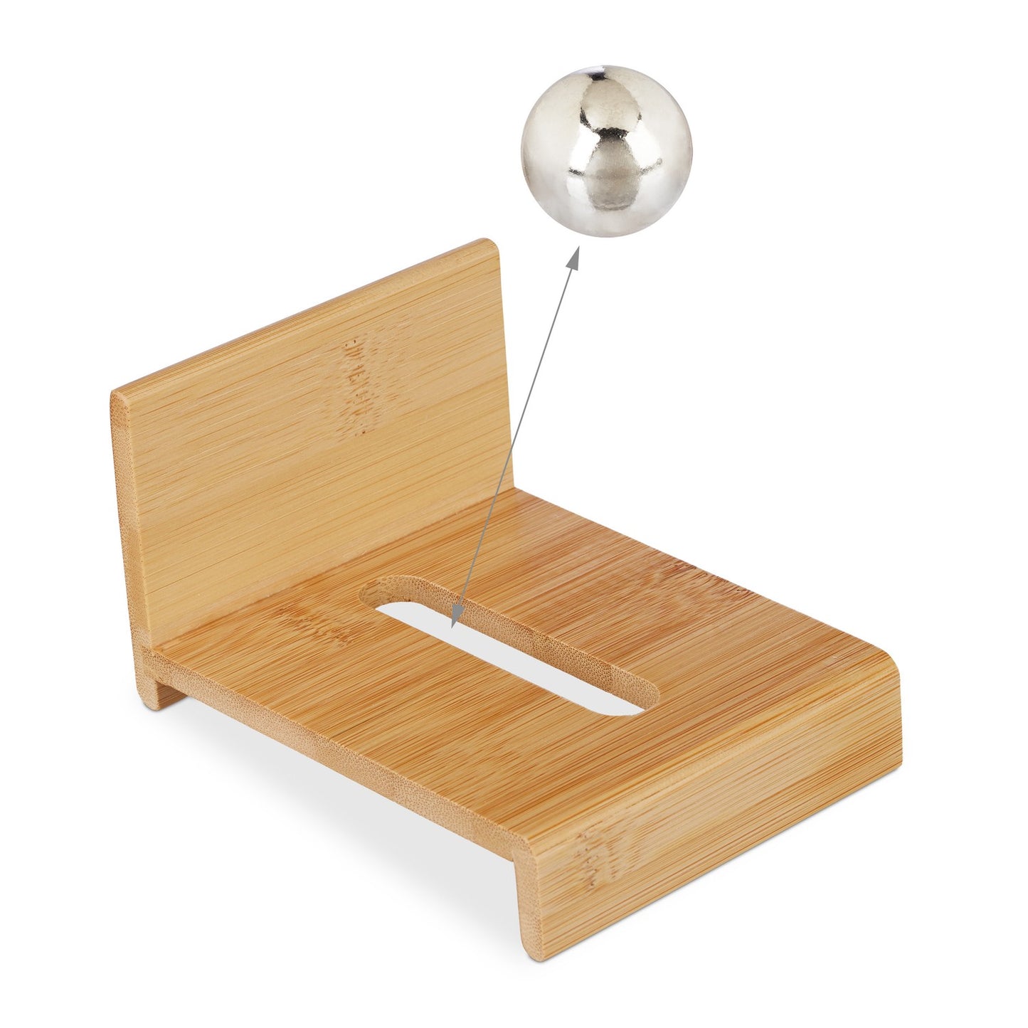 Business Card Holder With Ball Weight