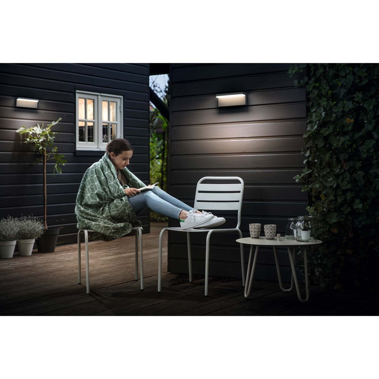 Bustan Wall Ultra Efficient LED 3.8W 800lm Anthracite