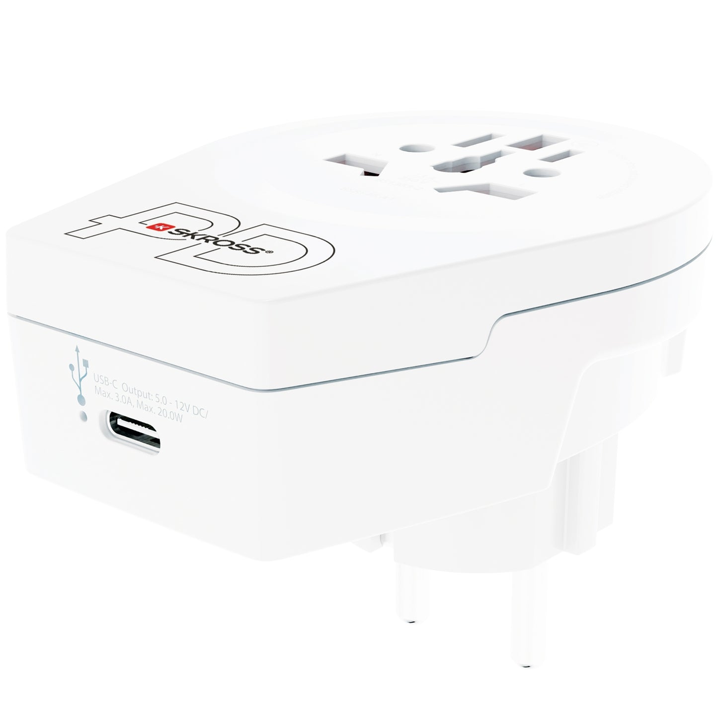 C20PD Travel adapter Europe USB-C PD 20W