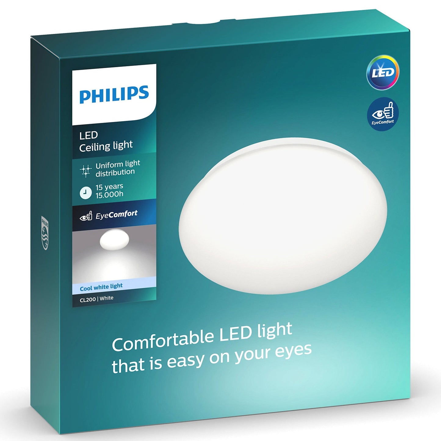 CL200 Plafond 250mm 10W 1100lm 4000K Cool white