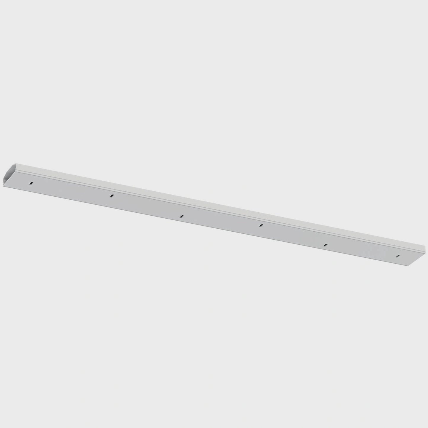Cable Management Channel, 75x6x2 cm, White PVC