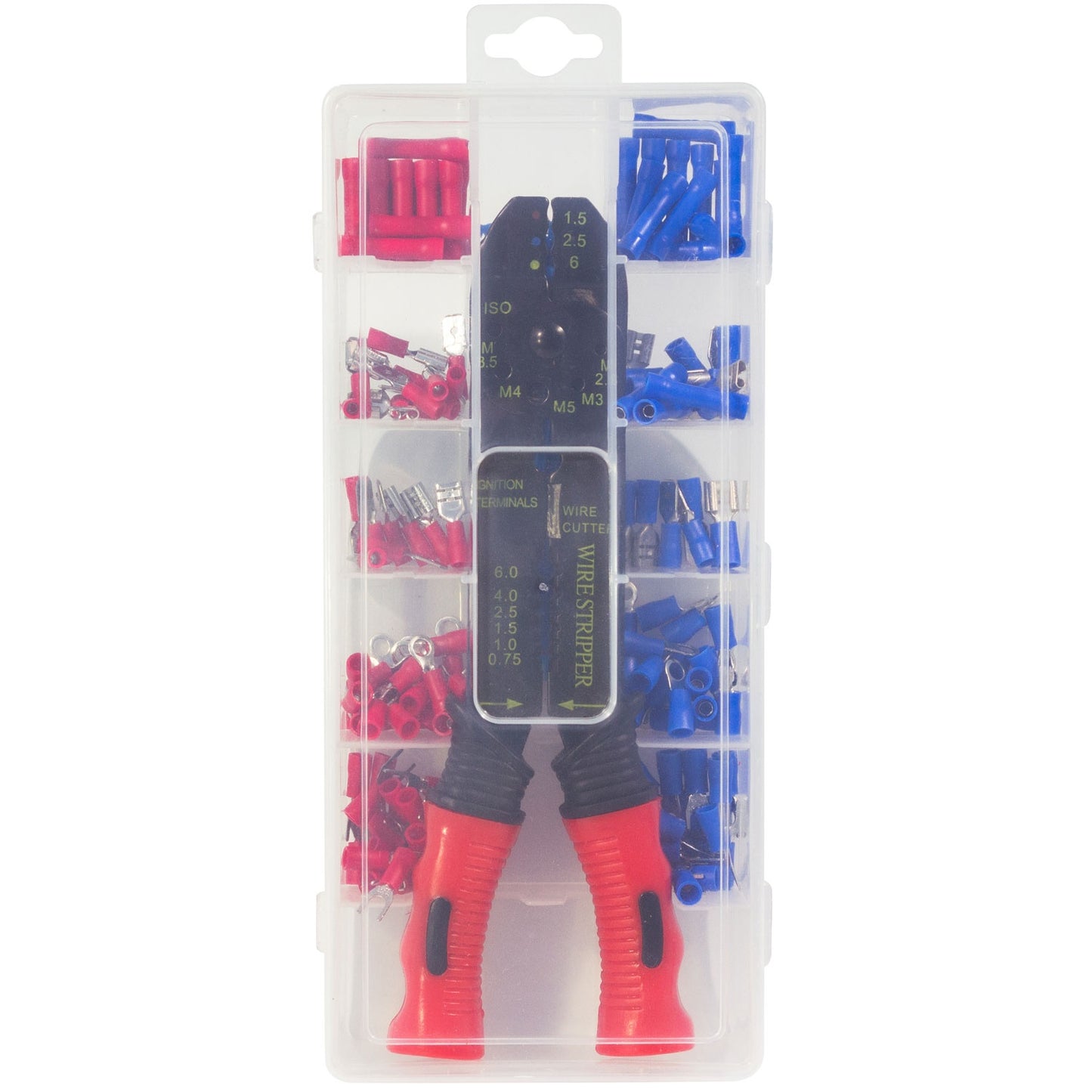 Cable lug pliers with the cable lug
