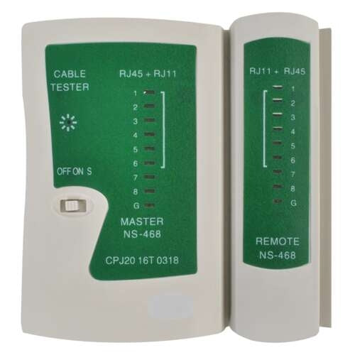 Cable tester - 6-in-1 network kit 23547