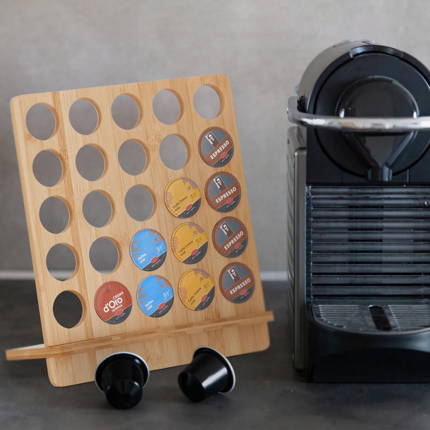 Cafissimo capsule holder for 25 capsules