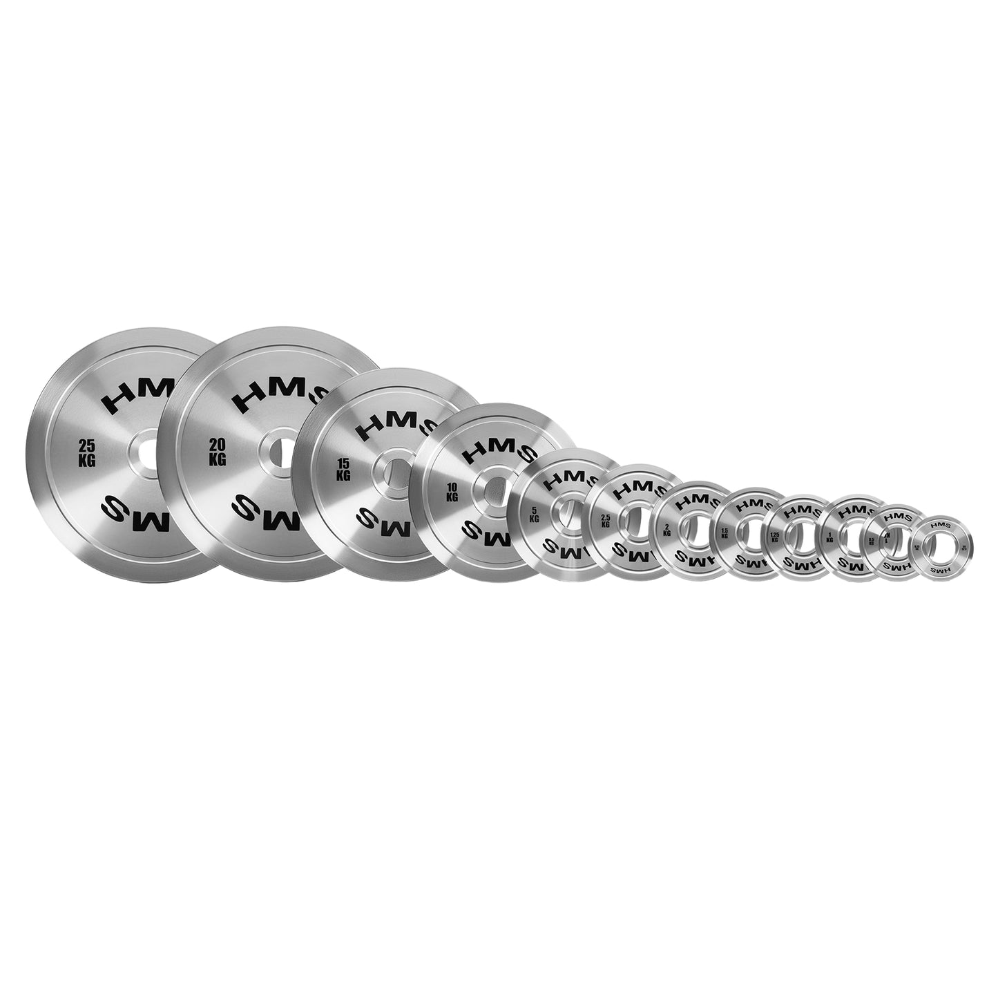 Calibrated Steel Olympic Plate 0.25 kg