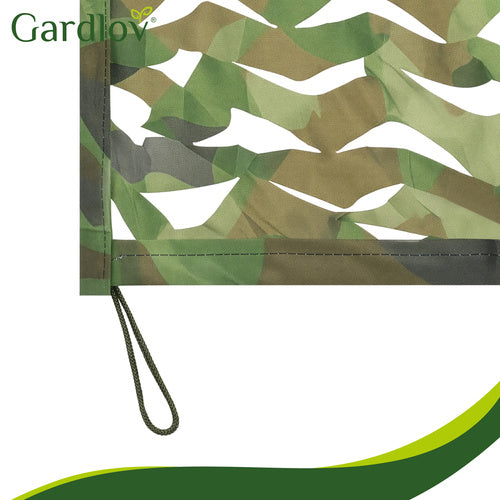 Camouflage Net 2x3m Waterproof with 100 Cable Ties