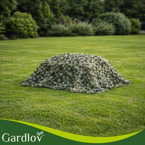 Camouflage Net 2x3m Waterproof with 100 Cable Ties