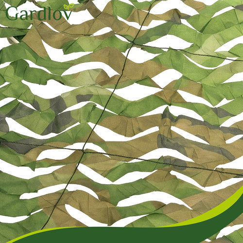 Camouflage Net 2x3m Waterproof with 100 Cable Ties